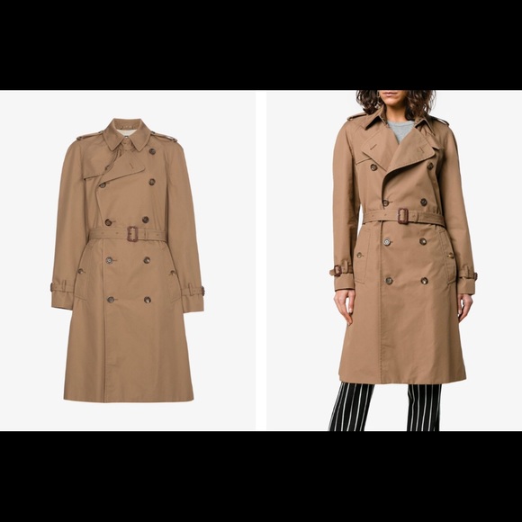 Gucci Cat Embroidered Trench Coat, size 40 - Picture 1 of 10